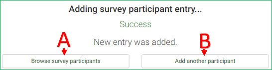 Browse survey participants