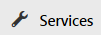 Services tab logo