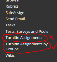 Pick Trunitin Assignment by Groups