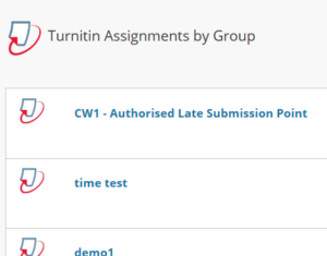 Pick a Turnitin assignments 