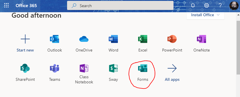Microsoft Forms icon