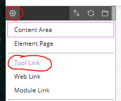 Create a tool link