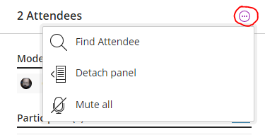 participant panel options